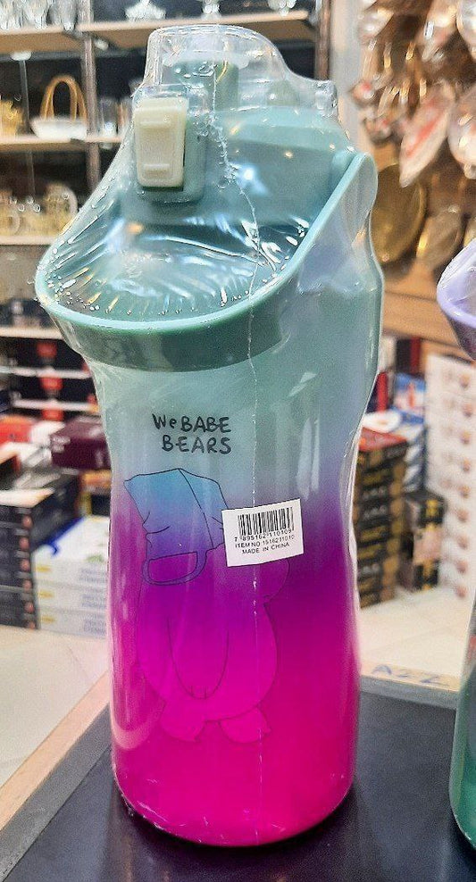 طقم زجاجات مياه رياضية 3×1 – موديل رقمي عصري وصحي