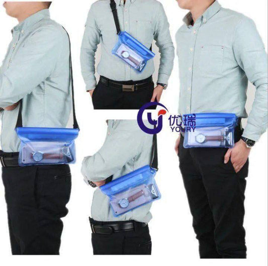 شنطة وجِراب موبايل عازل للمياه – حماية كاملة واستخدام آمن على البحر