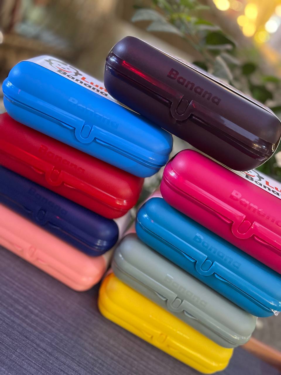 مجموعة علب طعام بنانا Easy Lock – 3 قطع عملية لحفظ وجباتك