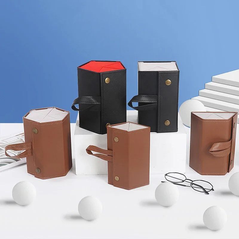 منظم نظارات جلد 5 خانات – لحماية النظارات والإكسسوارات بمظهر أنيق وفخم