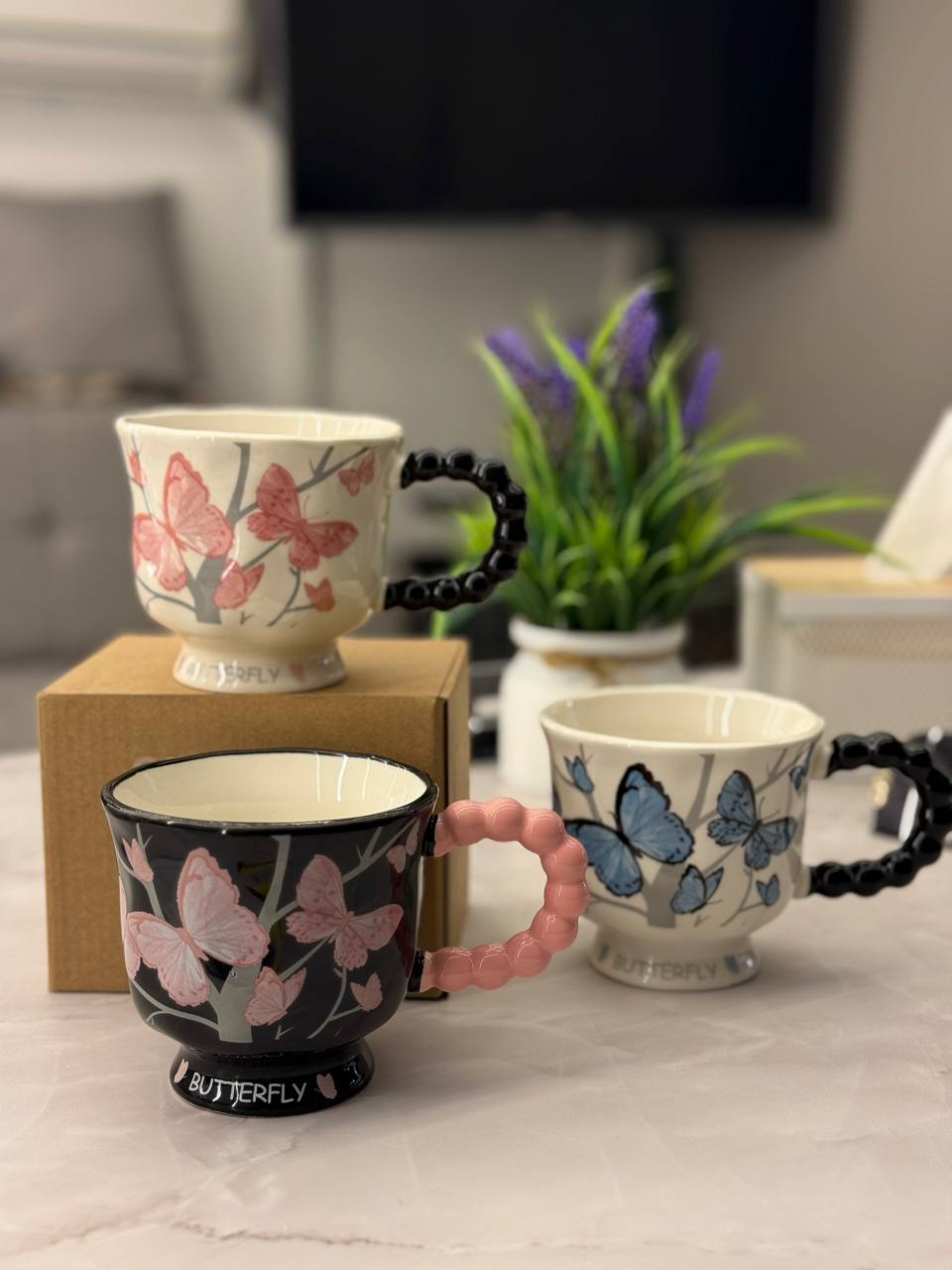 مج بورسلين بونشينا بتصميم أنيق – فخامة في كل رشفة