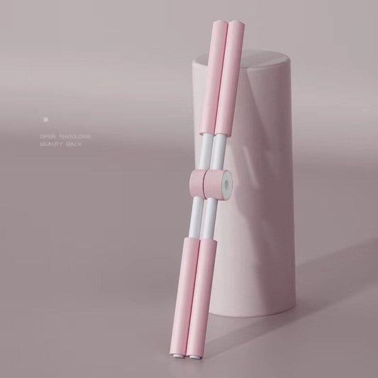 عصا يوجا لتصحيح تقوس الظهر والكتف – أداة تمدد لتحسين وضعية الجسم للنساء والرجال والأطفال