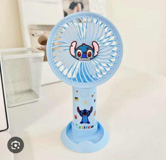 مروحة شحن بشكل استيتش – تصميم كرتوني لطيف مع أداء قوي ومحمول