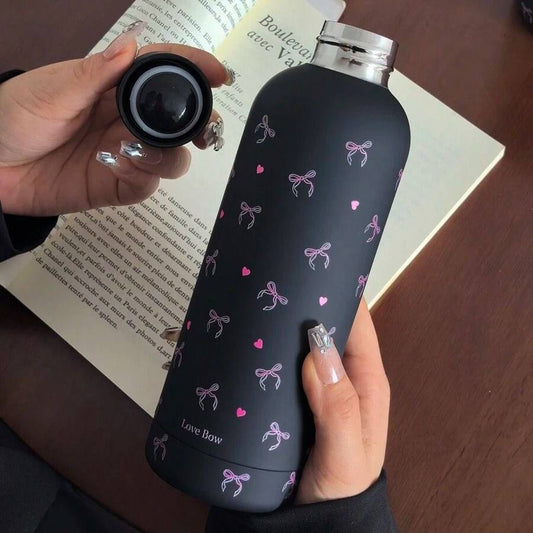 زجاجة مياه رابر – استانلس ستيل 304 مانعة للتسريب وتحافظ على الحرارة والبرودة