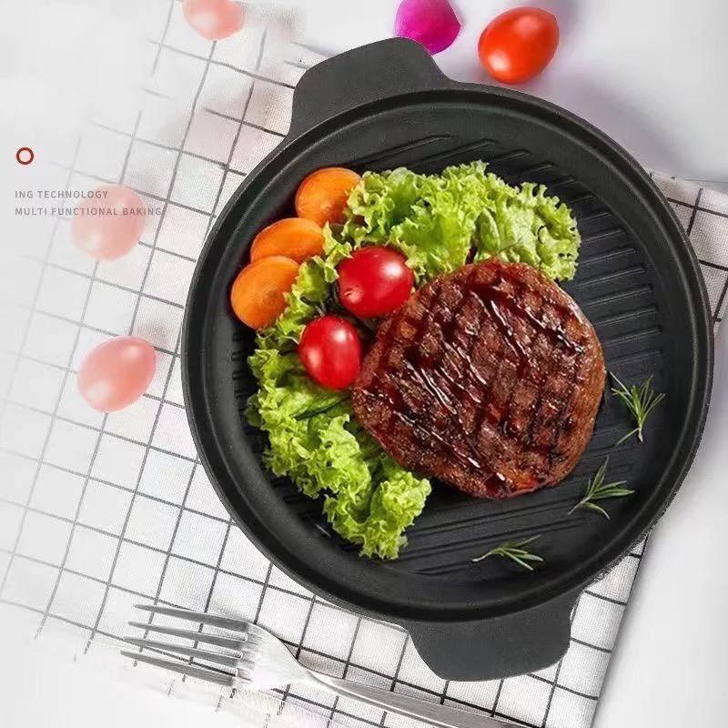 جديد – جريل زهر مدوّر بقاعدة خشب
