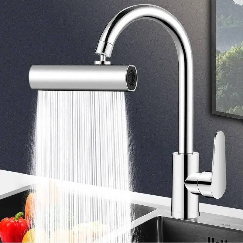 حنفية خلاط جلاكسي 4×1 بفلتر دوّار – الحل الذكي لمشاكل الحوض