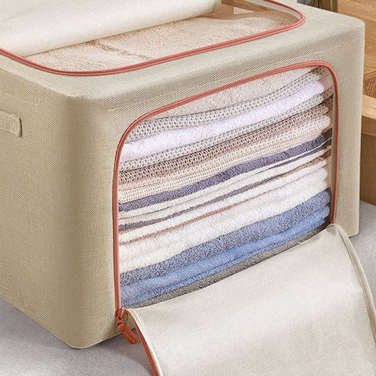 بوكس تخزين شفاف بقوائم معدن