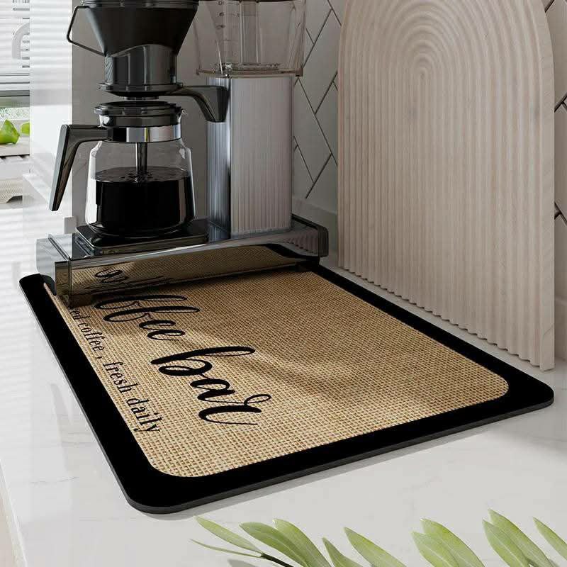 كوستر جلد بتصميم Coffee – لمسة ديكورية أنيقة وعملية للمنزل والكوفي كورنر