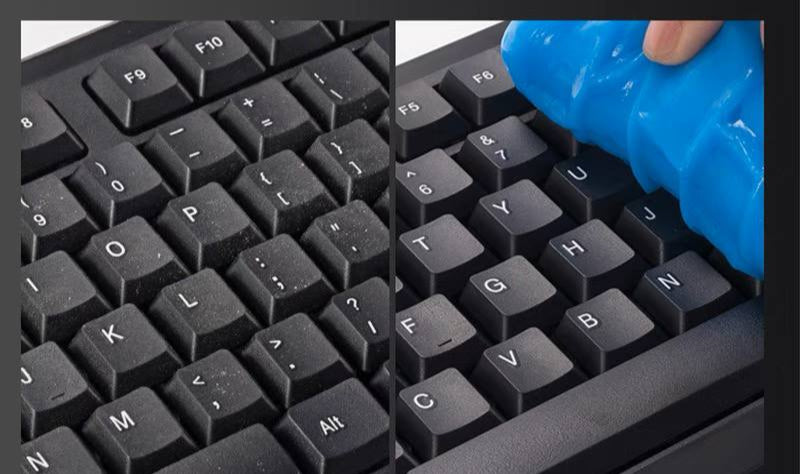 عجينة التنظيف السحرية – الحل الذكي لتنظيف الأماكن الضيقة والصعبة