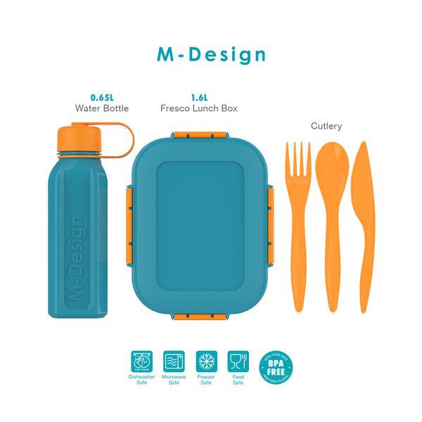 طقم لانش بوكس من M.Design – الصحة والأناقة في كل وجبة!