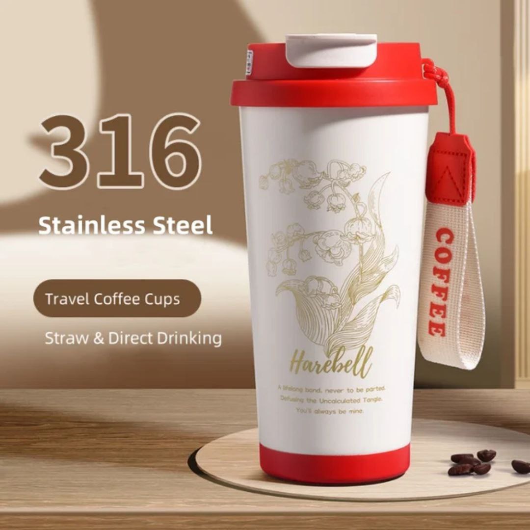 مج حراري شي إن 500ml – استانلس ستيل 316 أصلي للمشروبات الساخنة والباردة