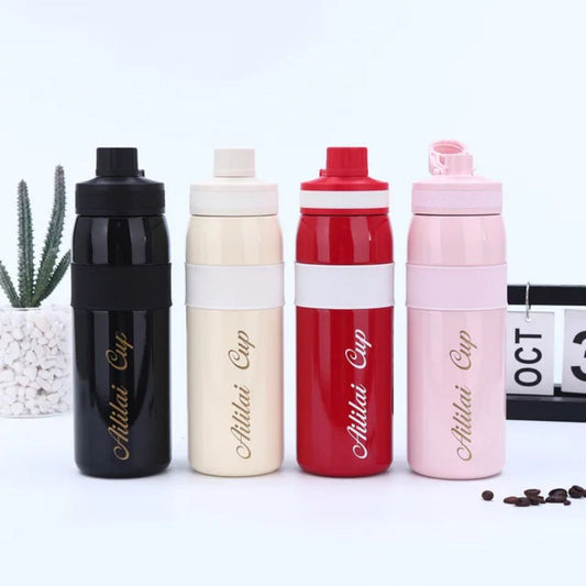 زجاجة رياضية استانلس 316 – مشروباتك ساخنة وباردة بأناقة