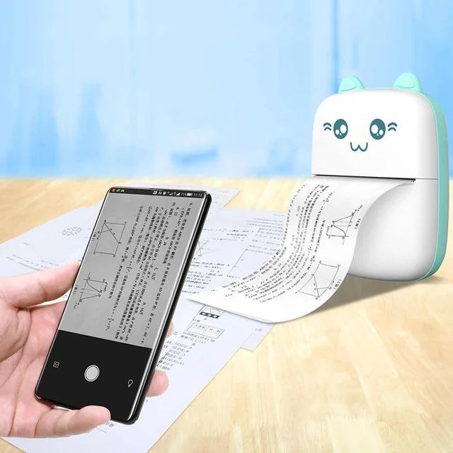 الطابعة الفورية الذكية – طباعة سريعة وممتعة في كل مكان 🎀🖨️