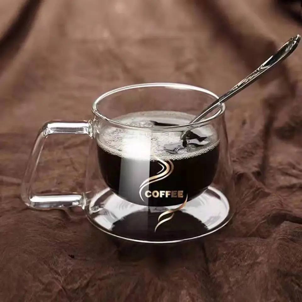 مج دبل جلاس "Good Morning" – كوب زجاجي بيور عالي الجودة