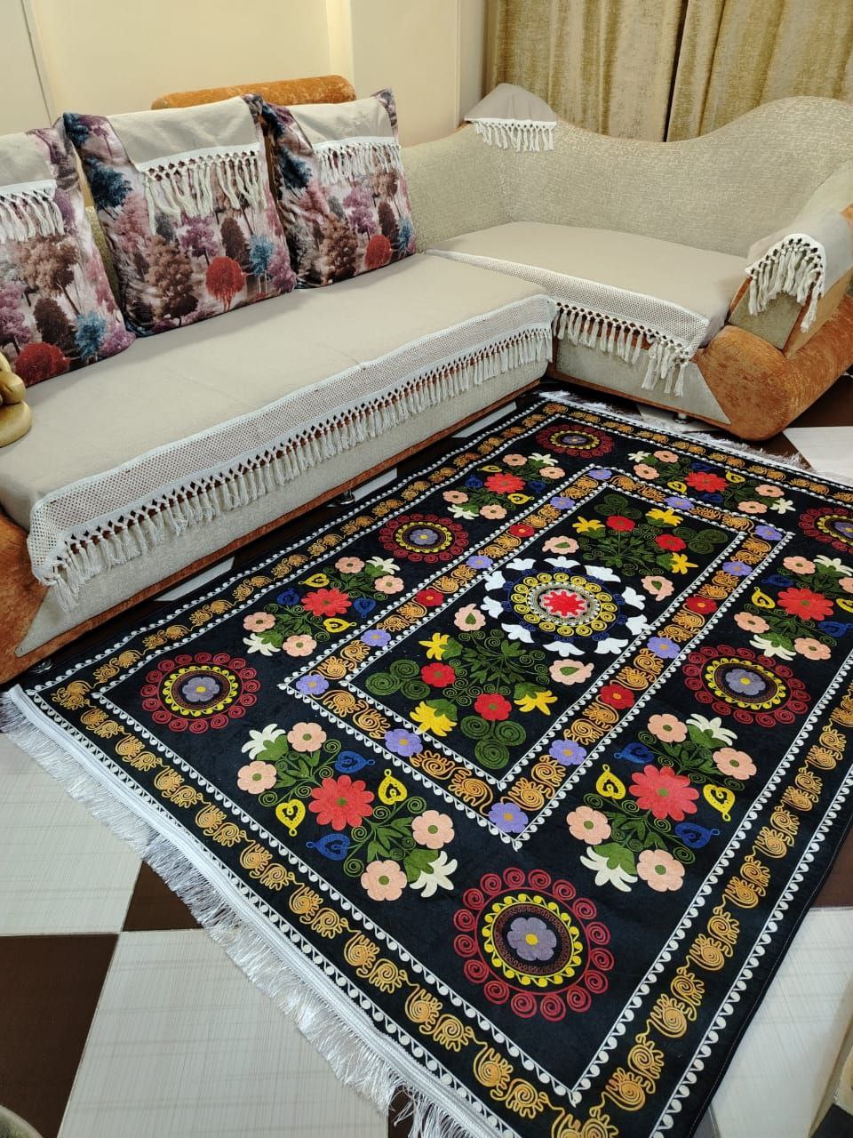 سجادة وسط – الطبيعة بتتكلم بأناقة