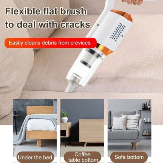 مكنسة كهربائية محمولة 4×1 – للمنزل والسيارة والمفروشات