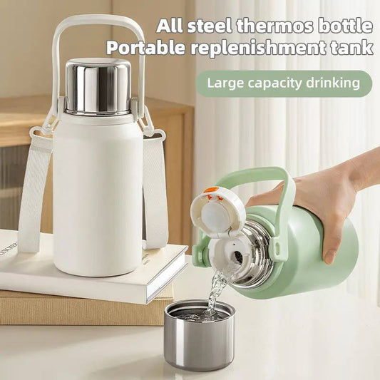 ترمس حراري فاخر – تصميم أنيق وجودة عالية لحفظ الحرارة والبرودة لفترات طويلة