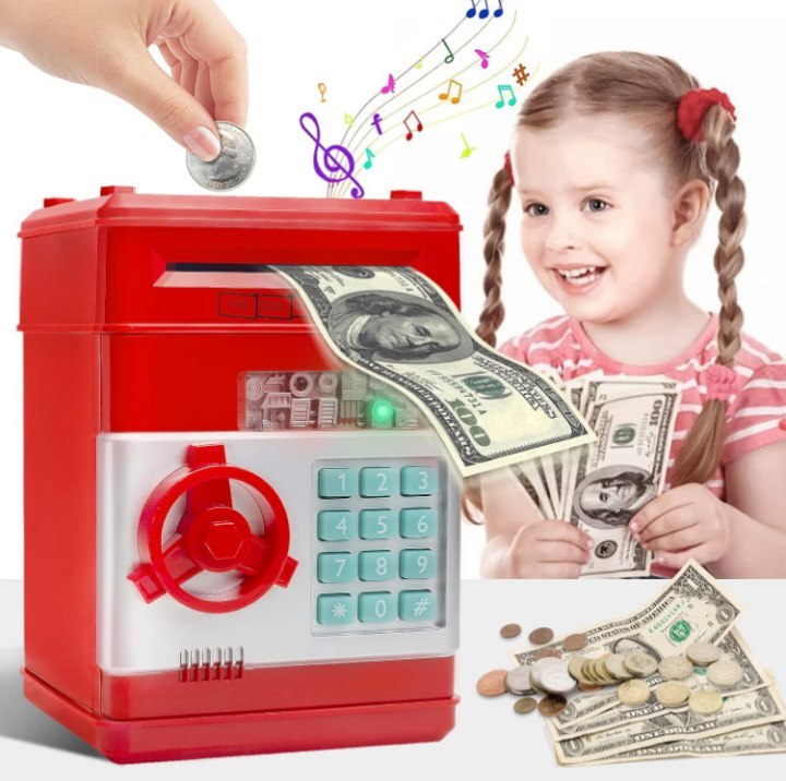 حصالة إلكترونية آمنة بكود سرّي | خزنة ذكية لحفظ مدخراتك