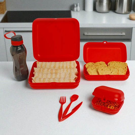 🥗 مجموعة Easy Lock 5×1 – كل ما تحتاجه لوجبة متكاملة أينما كنت