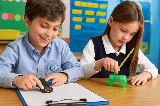 استيكة وبراية على شكل ذراع بلايستيشن 🎮✨