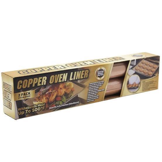 طقم مفرش حراري 2 قطعة Copper – مقاوم للحرارة وآمن للاستخدام المتكرر