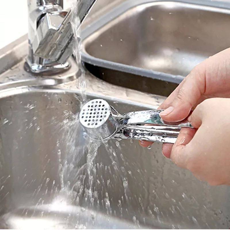 🧄 هراسة ثوم يدويّة – استانلس ستيل بجودة عالية وسهولة في الاستخدام