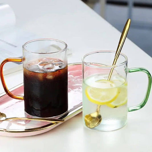 طقم مجات بايركس حراري – 6 قطع ألوان ميكس | أناقة لكل مشروب!