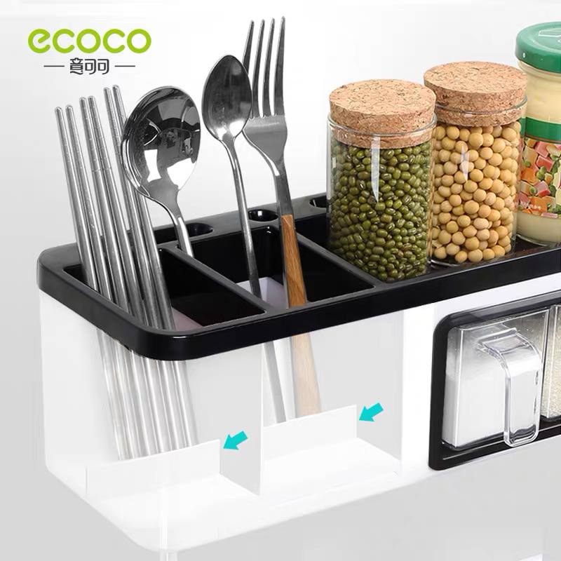حامل المطبخ المتكامل Ecoco 🧂🔪📱