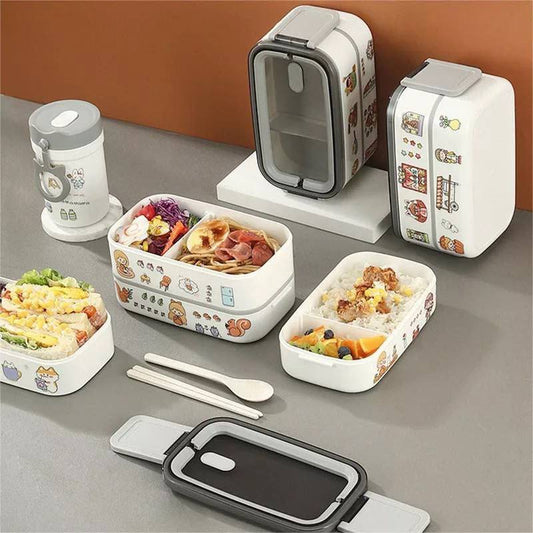 لانش بوكس فاكيوم بسعة 1300 مل – آمن وصحي ويحافظ على حرارة الطعام | مثالي للاستخدام اليومي