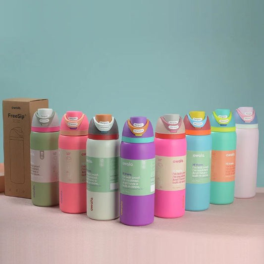 زجاجة مياه أكريليك متينه و عمليه– سعة 1000 مللي مع تصميم عملي