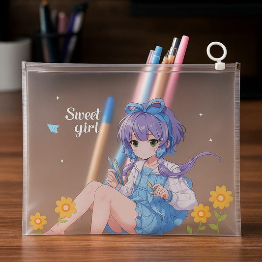 شنطة ديزني متعددة الاستخدامات – للمكياج والأقلام 🎀✨