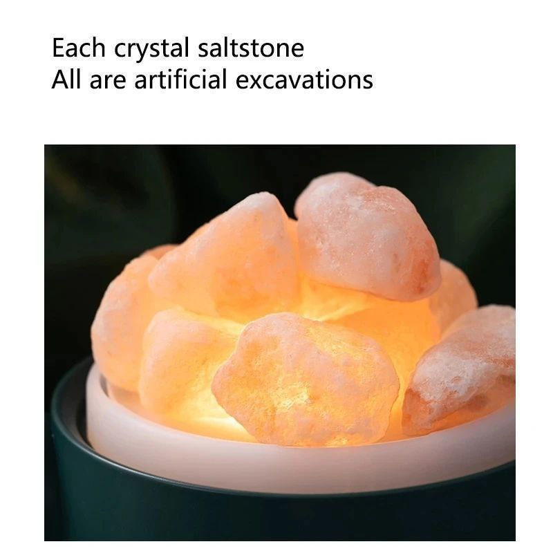 ✨ فواحة ملح الحجر الطبيعية – مرطب هواء فاخر بلمسة عطرية للاسترخاء والراحة في كل زاوية من منزلك