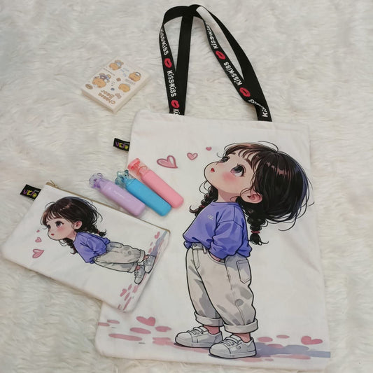 طقم التوتي ماتشينج – أناقة وتميز للبنات وأيضًا شكل مخصص للأولاد 😍✨