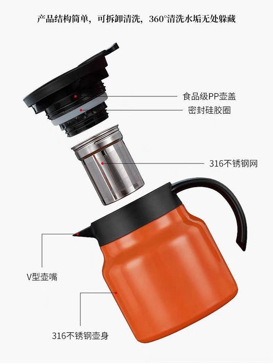 🔥 الترمس – استانلس 316 | سعة 1 لتر 🔥