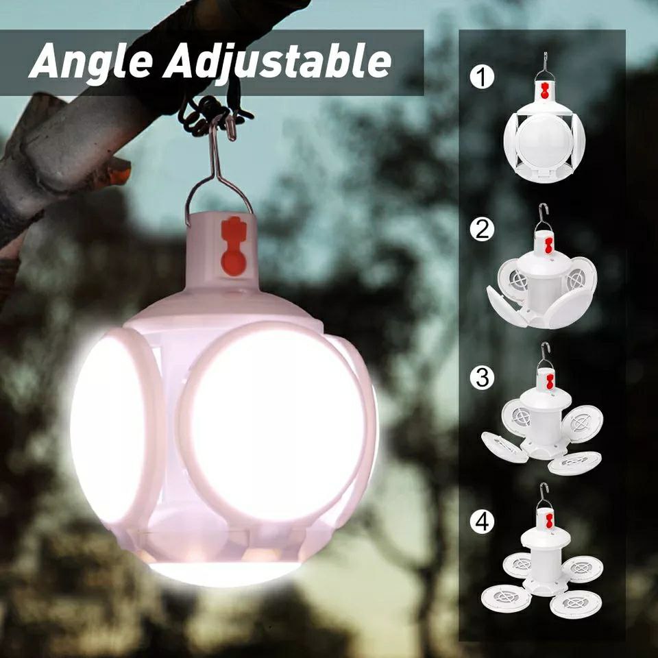 كشاف كورة 5×1 بإضاءة قوية متعددة المستويات | مثالي للطوارئ والرحلات والتخييم