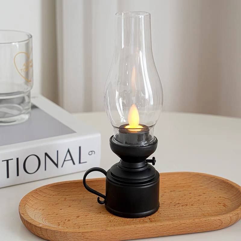 🕯️ شمعة لمبة الجاز – لأجواء ديكورية ورومانسية خيالية