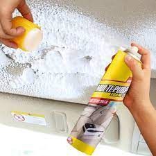 سبراي فوم للتنظيف الجاف – متعدد الاستخدامات مع فرشة مدمجة | سعة 650 مل ❌🧼