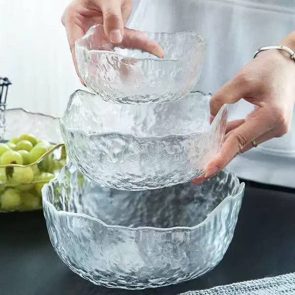 طقم بولات زجاج بكنار ذهبي – الفخامة في التقديم