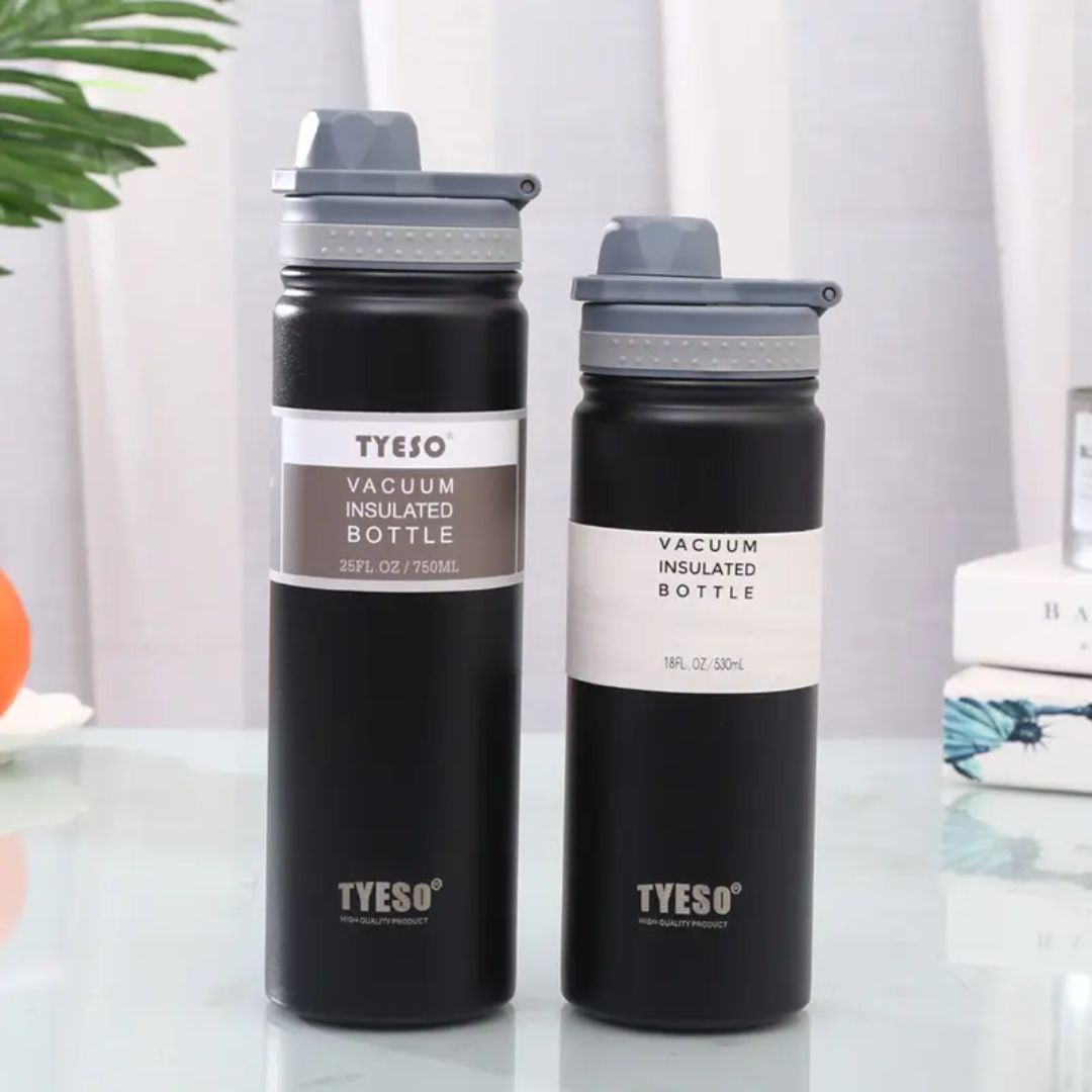 مج وزجاجة حرارية من براند TYESO العالمي ☕❄️