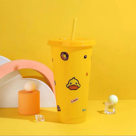 🦆❄️ أكواب Duck – متعة المشروبات الباردة للأطفال والكبار