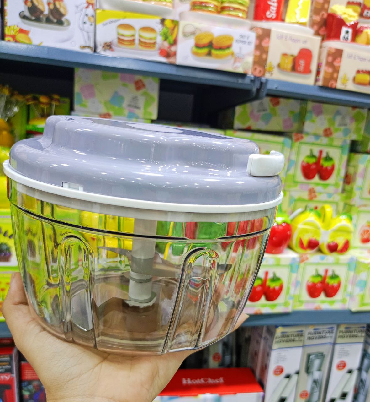 "الأداة السحرية من Wenken – تقطيع، فرم، خلط في ثواني!"