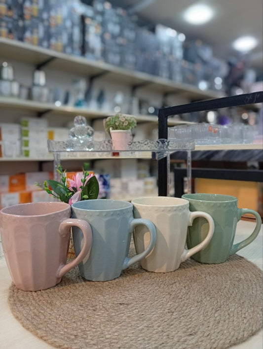 طقم مج بورسلين 4 قطع ❤️