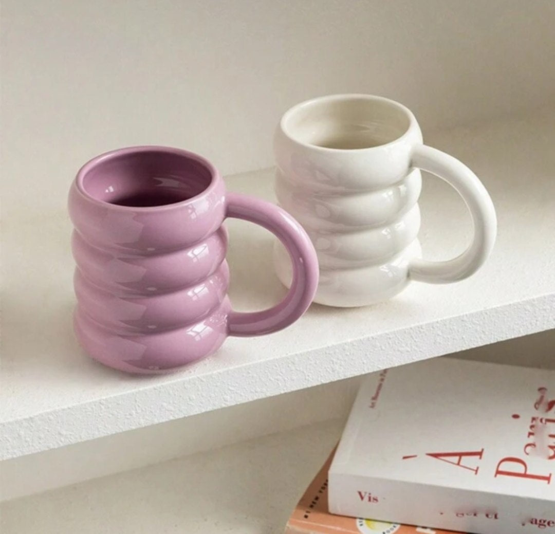 كوليكشن مجات بورسلين – مستوردة بألوان وأشكال مميزة ☕💖
