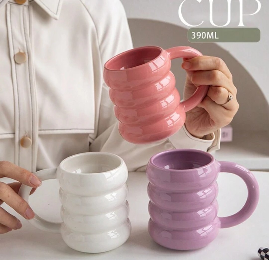 كوليكشن مجات بورسلين – مستوردة بألوان وأشكال مميزة ☕💖