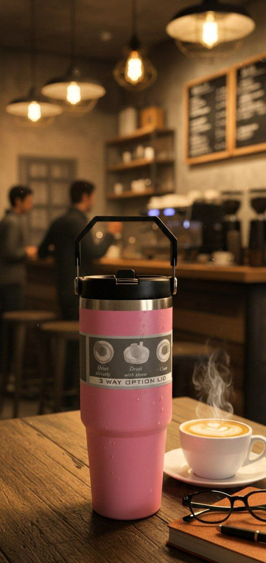 ☕ مج Stanley الأصلي – عملي، أنيق، ويكمل يومك بنكهة مميزة! بشكل جديد