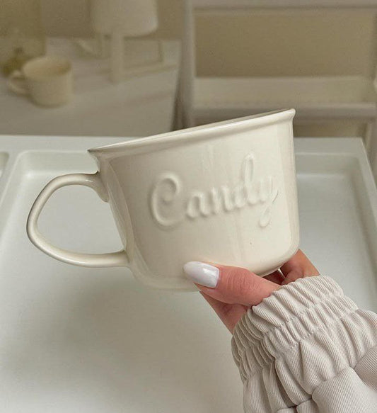 ☕ مج بورسلين أنيق – سعة 400 مل