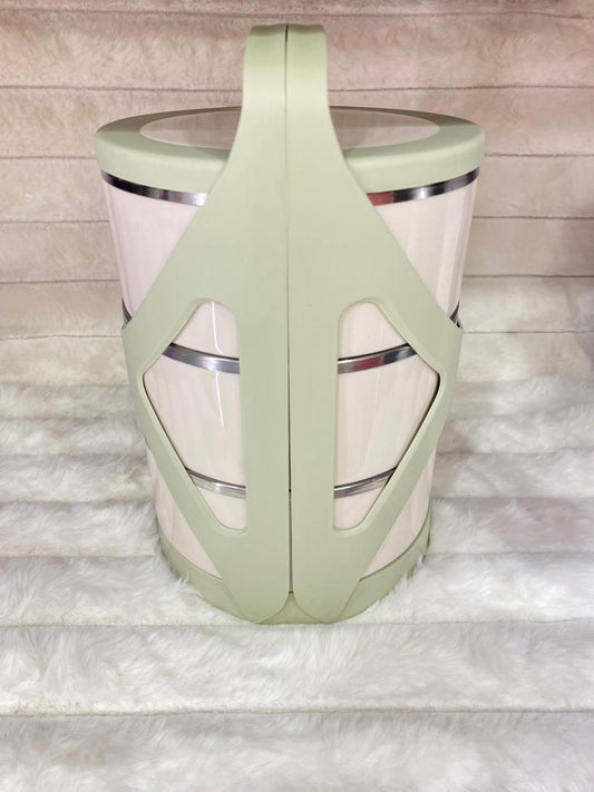 لانش بوكس حراري 3 أدوار – حافظي على سخونة وجباتك بنظام وأناقة!