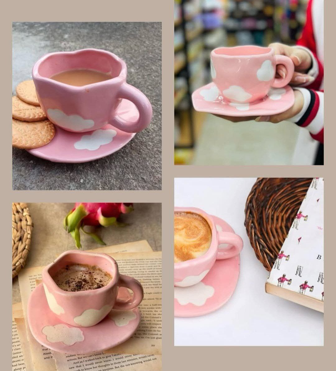مج بورسلين تريندي بطبق – تصميم شي إن ❤️