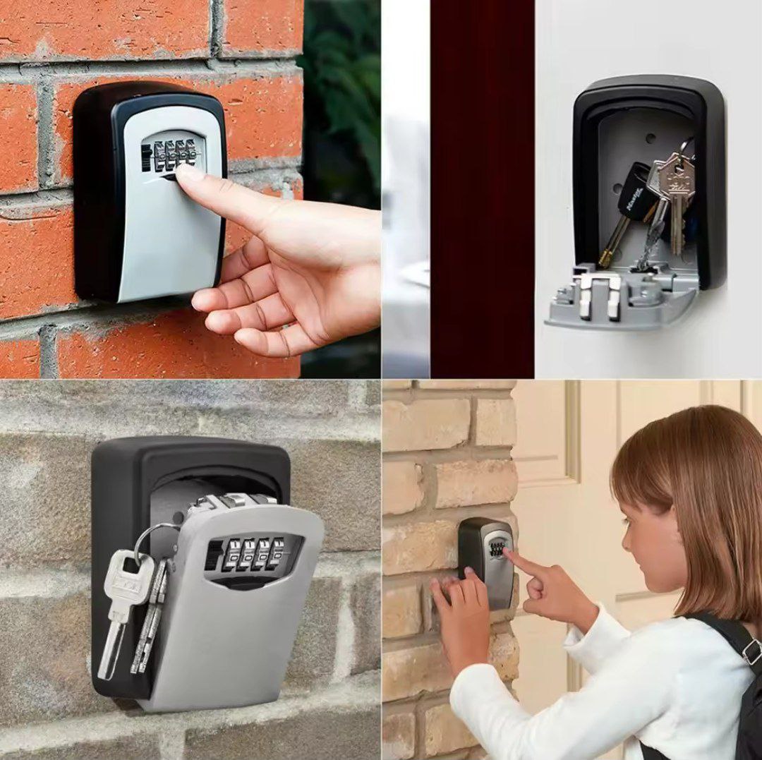 🔐 صندوق تخزين المفاتيح الآمن بالباسورد