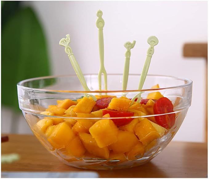 شوك فاكهة بلاستيك شيك – لأناقة التقديم وسهولة الاستخدام 🍓🍇